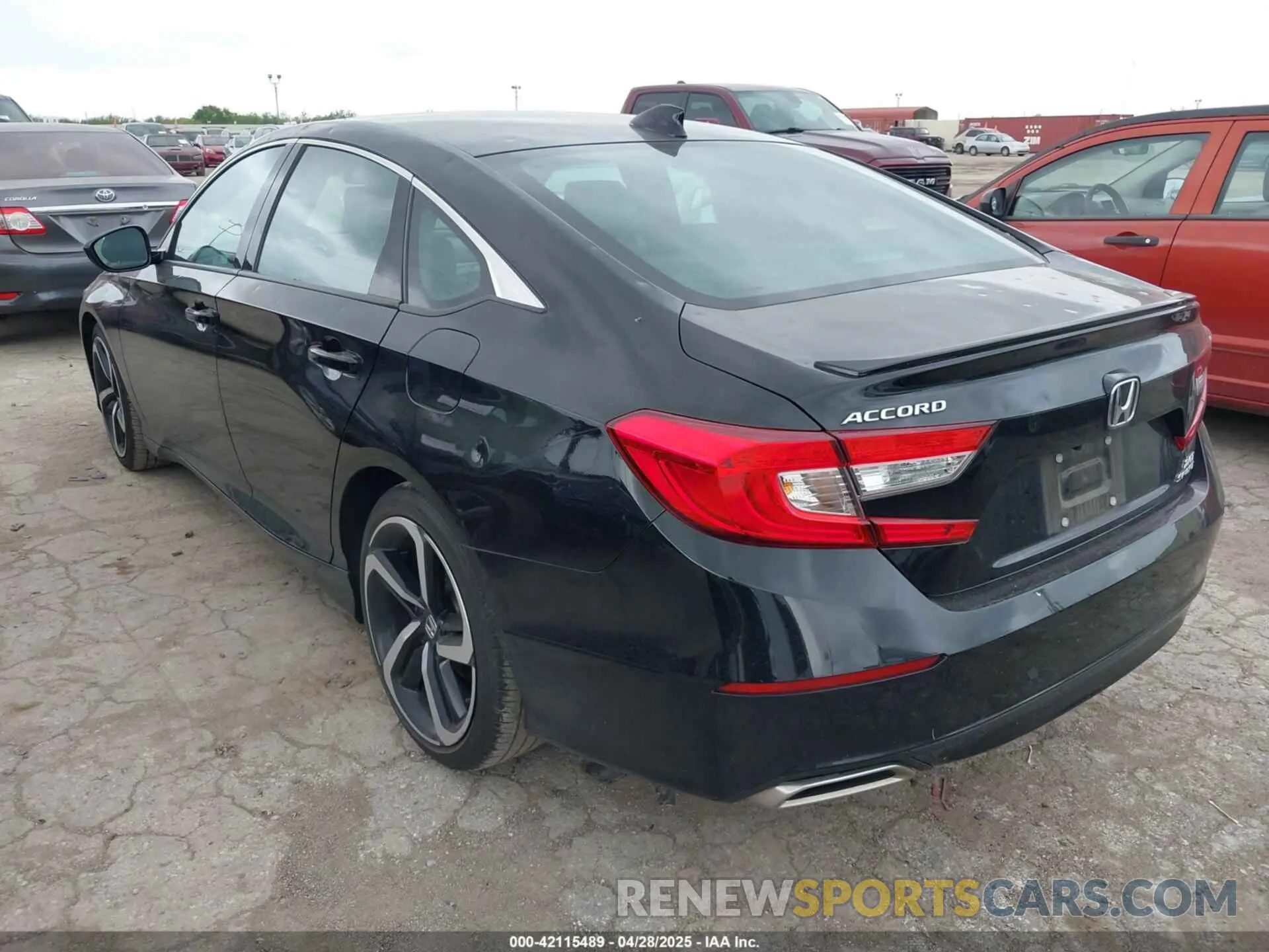 3 Photograph of a damaged car 1HGCV2F33MA028436 HONDA ACCORD 2021
