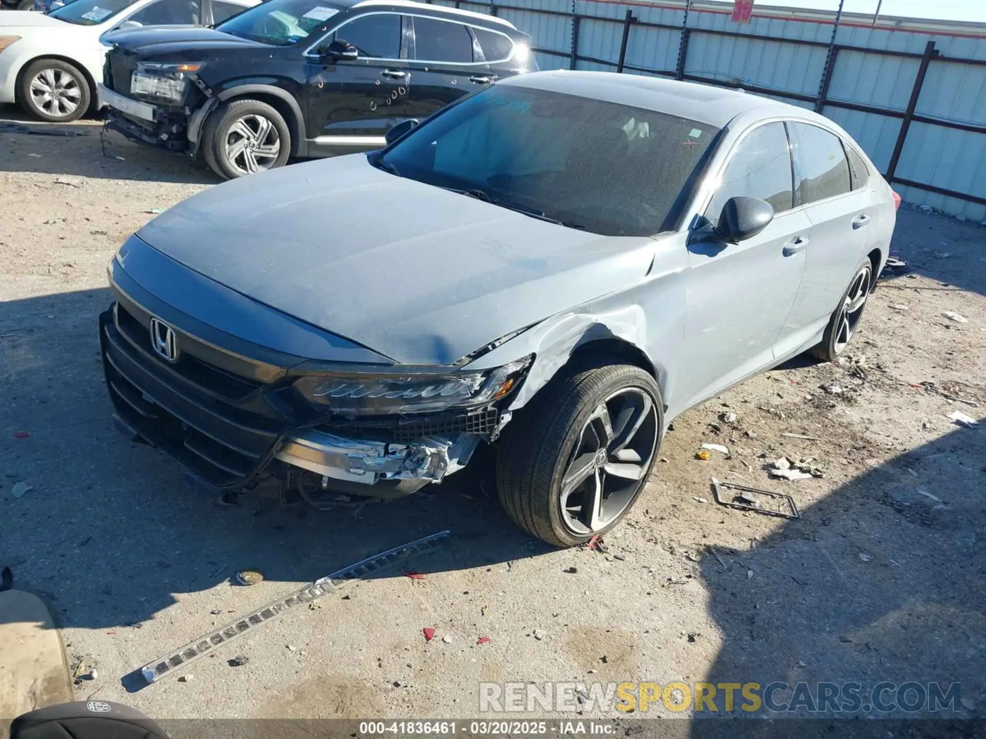 2 Photograph of a damaged car 1HGCV2F33MA029845 HONDA ACCORD 2021