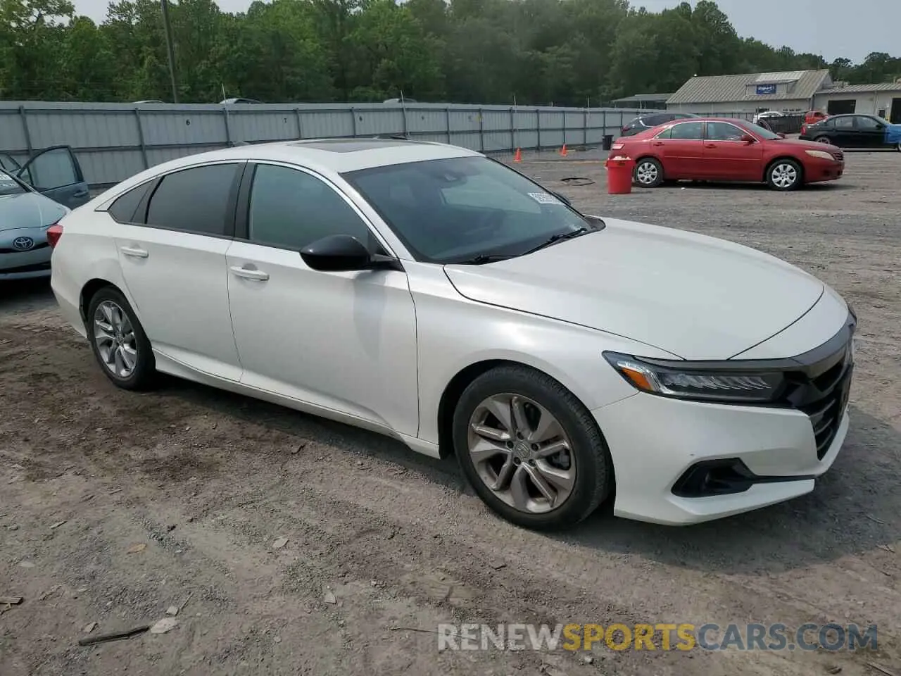 4 Photograph of a damaged car 1HGCV2F34MA008907 HONDA ACCORD 2021
