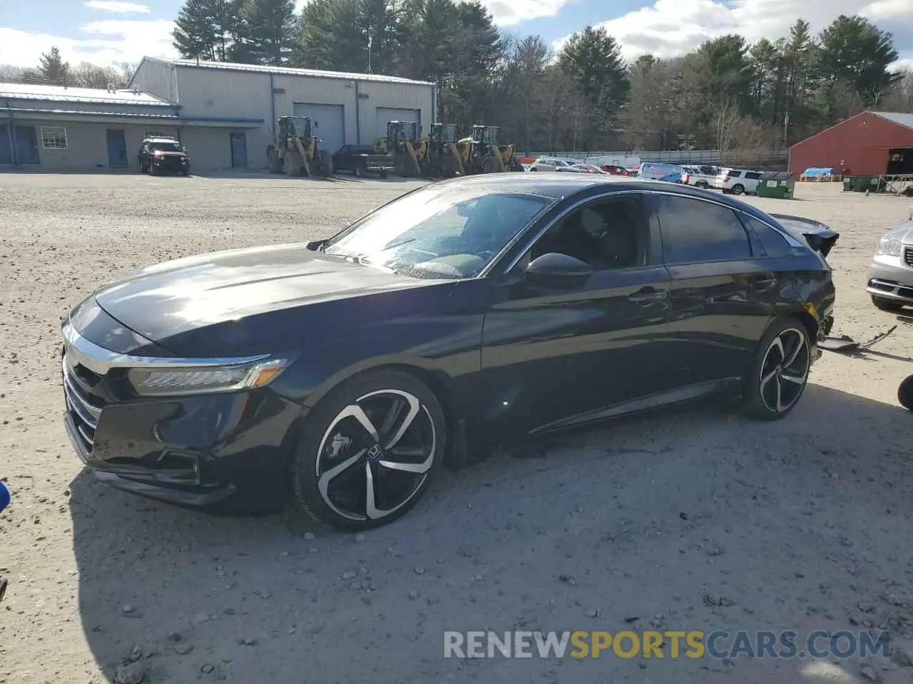 1 Photograph of a damaged car 1HGCV2F35MA005322 HONDA ACCORD 2021
