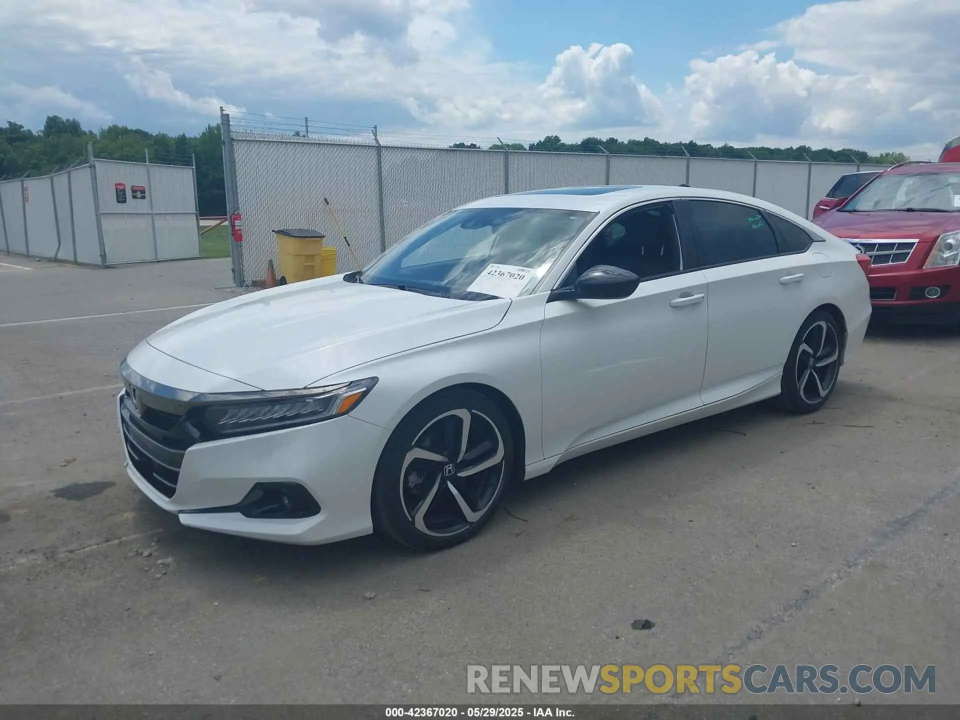 2 Photograph of a damaged car 1HGCV2F35MA005482 HONDA ACCORD 2021
