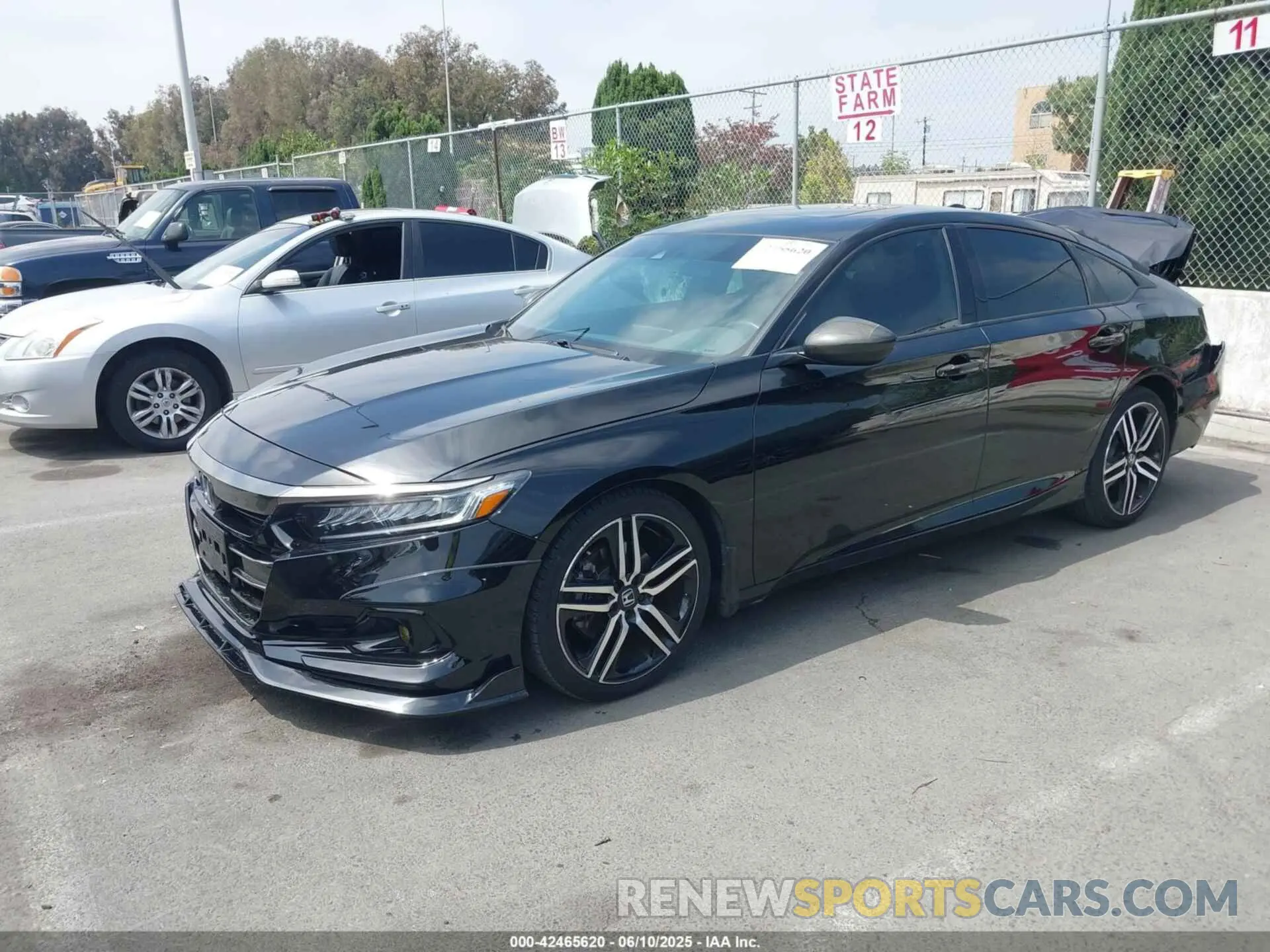 2 Photograph of a damaged car 1HGCV2F35MA025179 HONDA ACCORD 2021