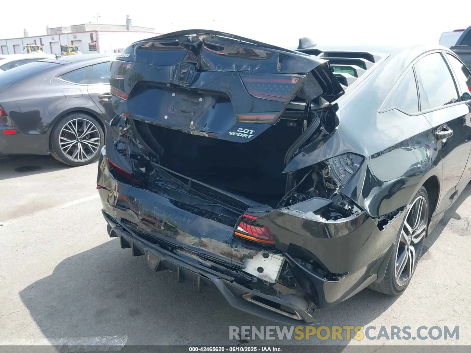 6 Photograph of a damaged car 1HGCV2F35MA025179 HONDA ACCORD 2021