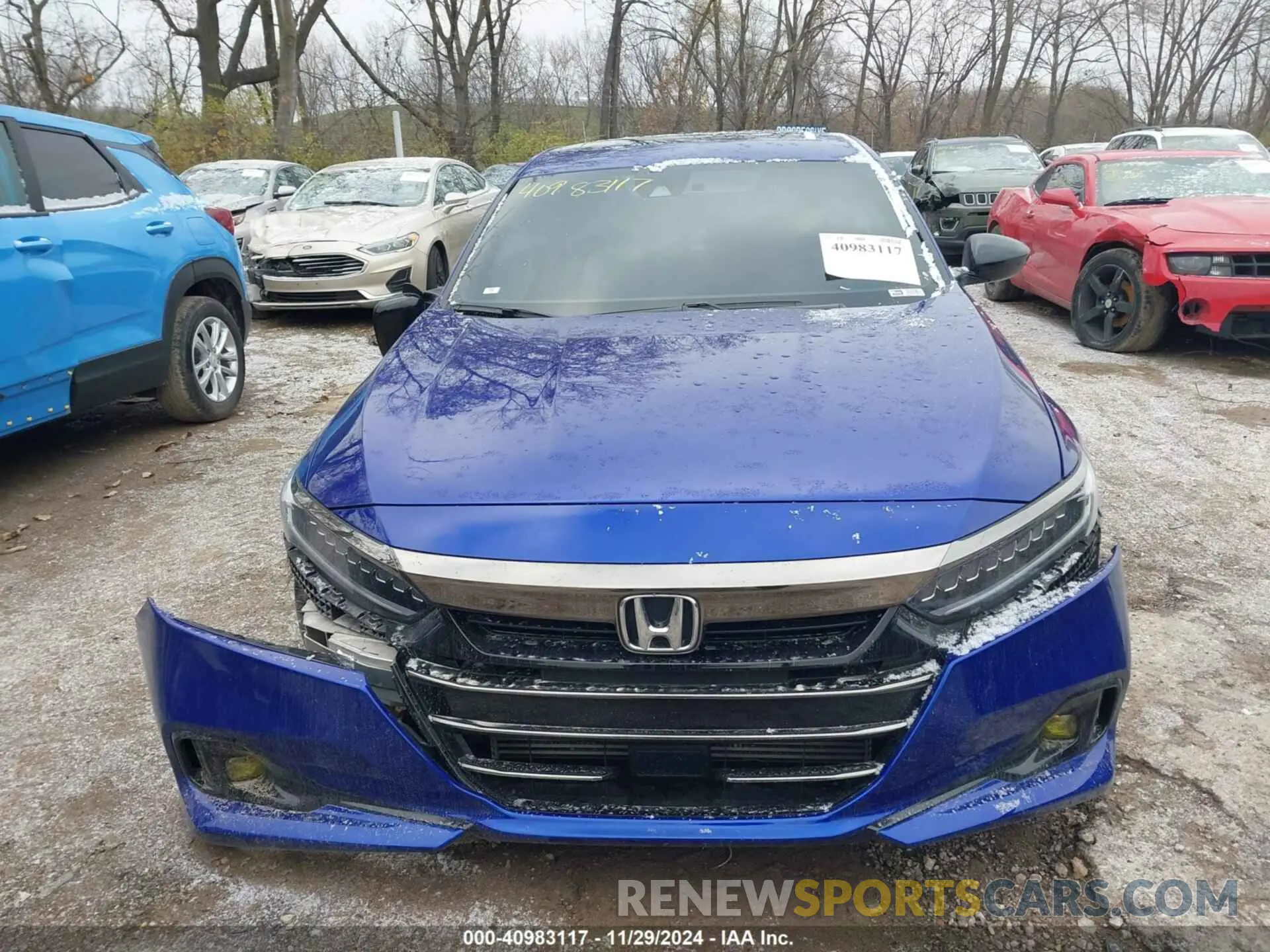 12 Photograph of a damaged car 1HGCV2F36MA007824 HONDA ACCORD 2021