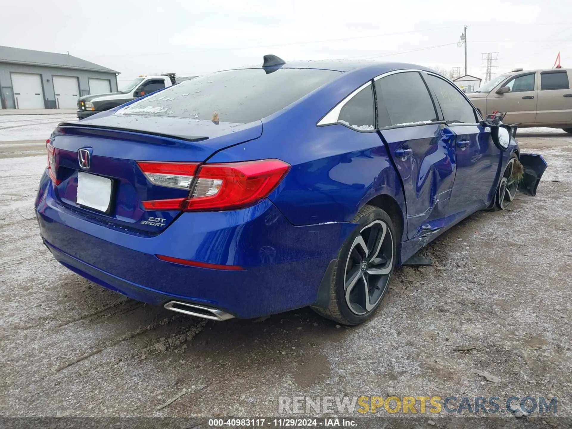 4 Photograph of a damaged car 1HGCV2F36MA007824 HONDA ACCORD 2021