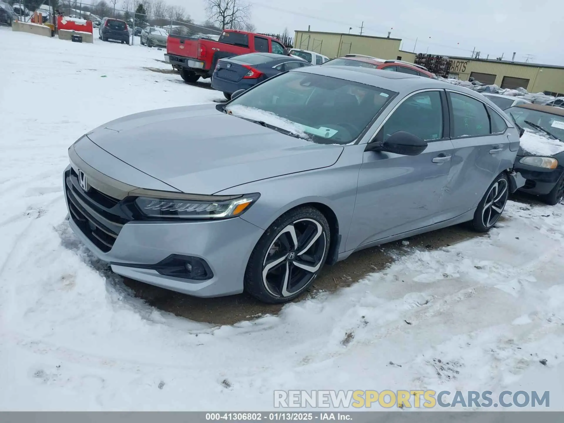 2 Photograph of a damaged car 1HGCV2F36MA034117 HONDA ACCORD 2021