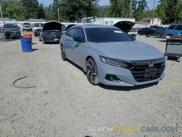 13 Photograph of a damaged car 1HGCV2F37MA003197 HONDA ACCORD 2021