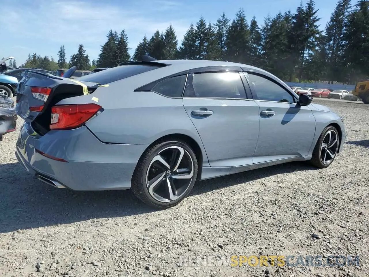 3 Photograph of a damaged car 1HGCV2F37MA003197 HONDA ACCORD 2021