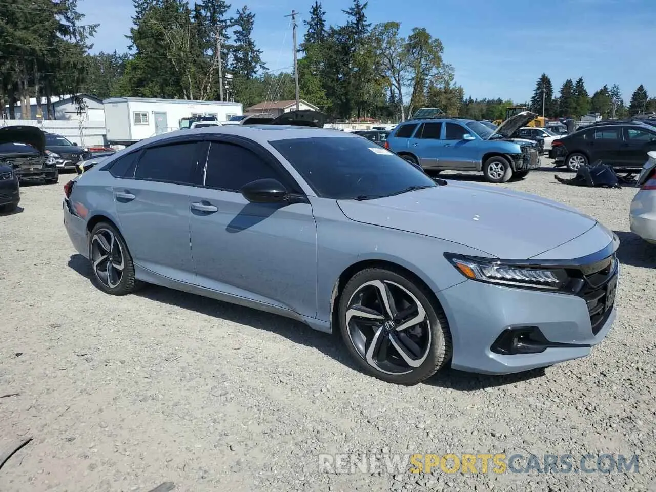 4 Photograph of a damaged car 1HGCV2F37MA003197 HONDA ACCORD 2021