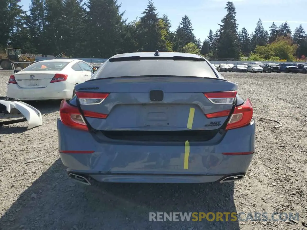 6 Photograph of a damaged car 1HGCV2F37MA003197 HONDA ACCORD 2021