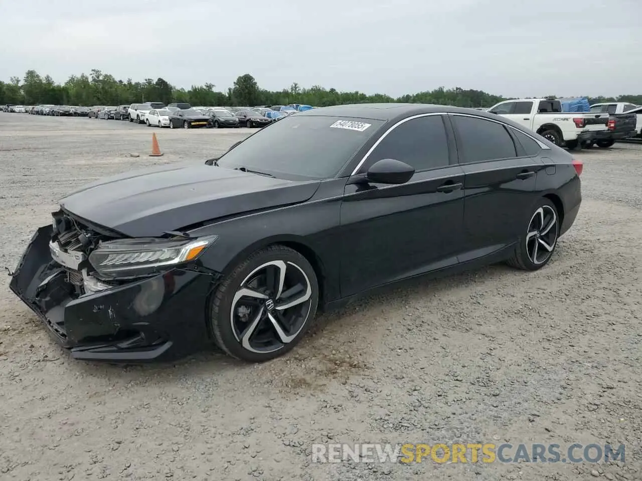 1 Photograph of a damaged car 1HGCV2F37MA019948 HONDA ACCORD 2021