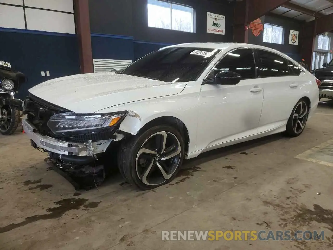 1 Фотография поврежденного автомобиля 1HGCV2F37MA029105 HONDA ACCORD 2021