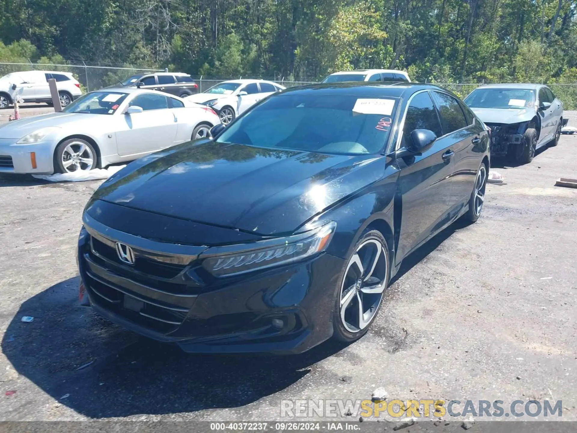 2 Фотография поврежденного автомобиля 1HGCV2F38MA015312 HONDA ACCORD 2021