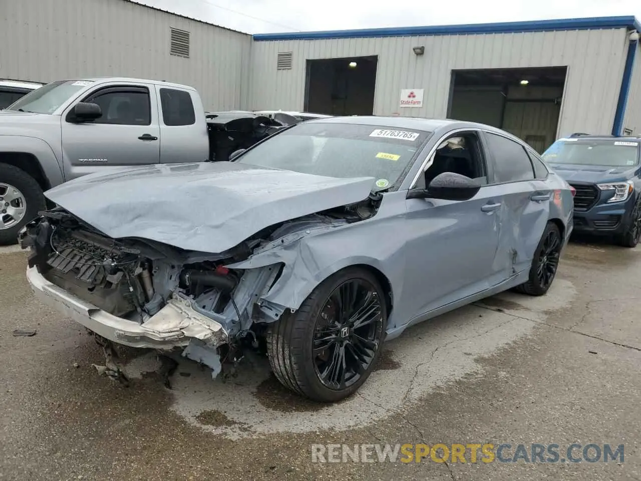 1 Фотография поврежденного автомобиля 1HGCV2F38MA017707 HONDA ACCORD 2021