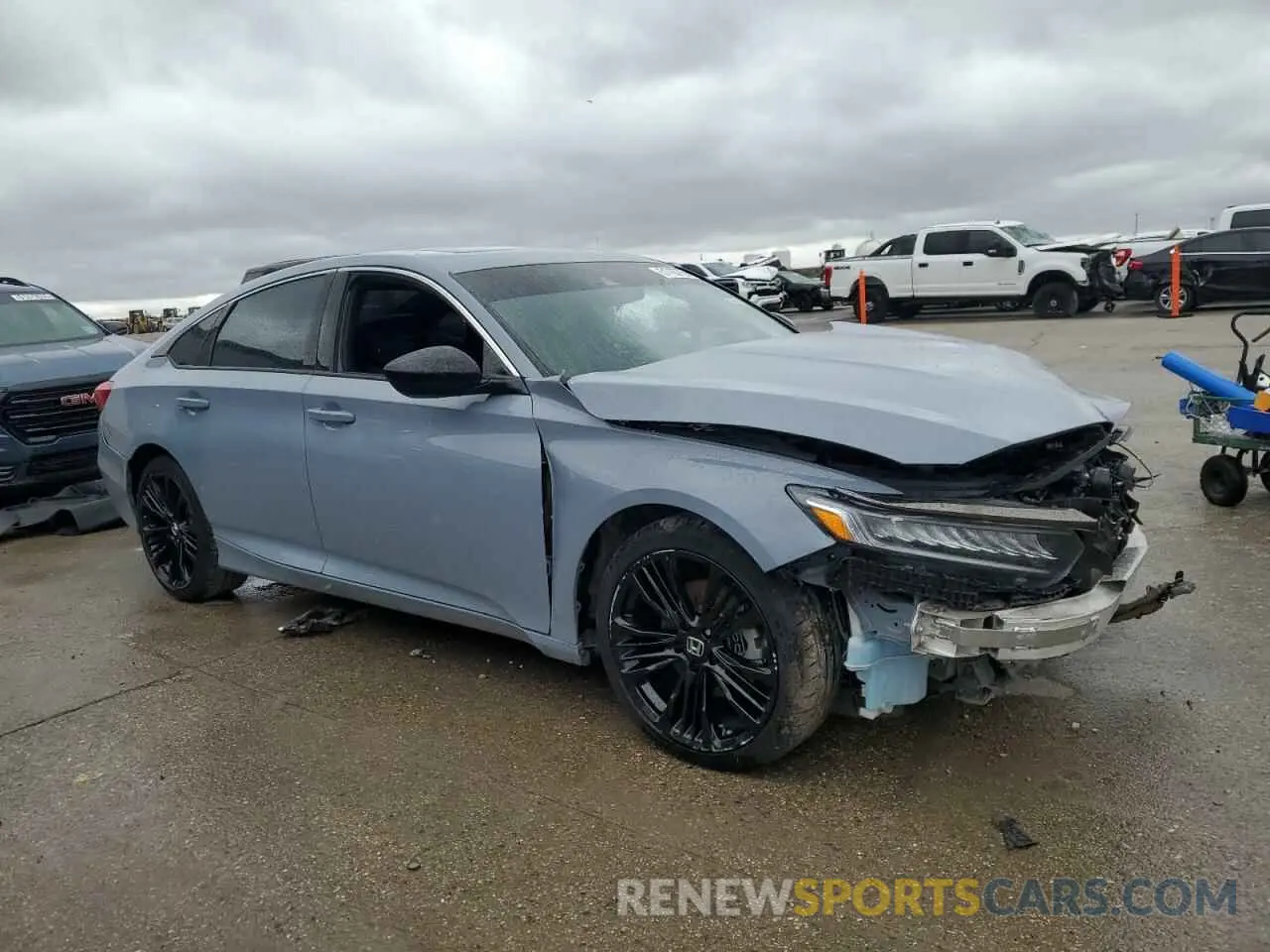 4 Фотография поврежденного автомобиля 1HGCV2F38MA017707 HONDA ACCORD 2021