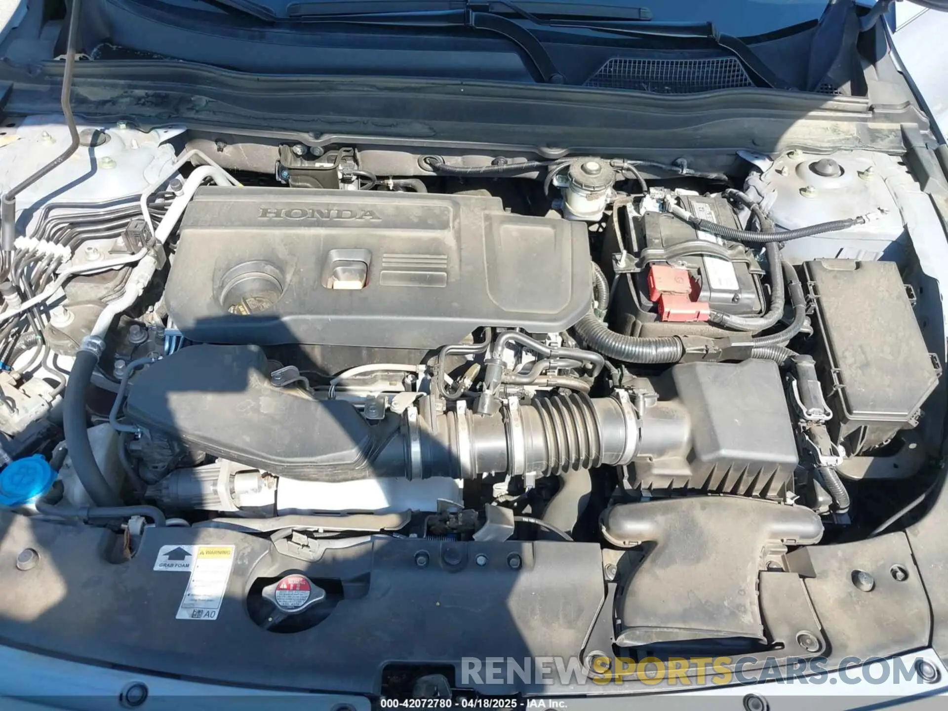 10 Photograph of a damaged car 1HGCV2F38MA024477 HONDA ACCORD 2021