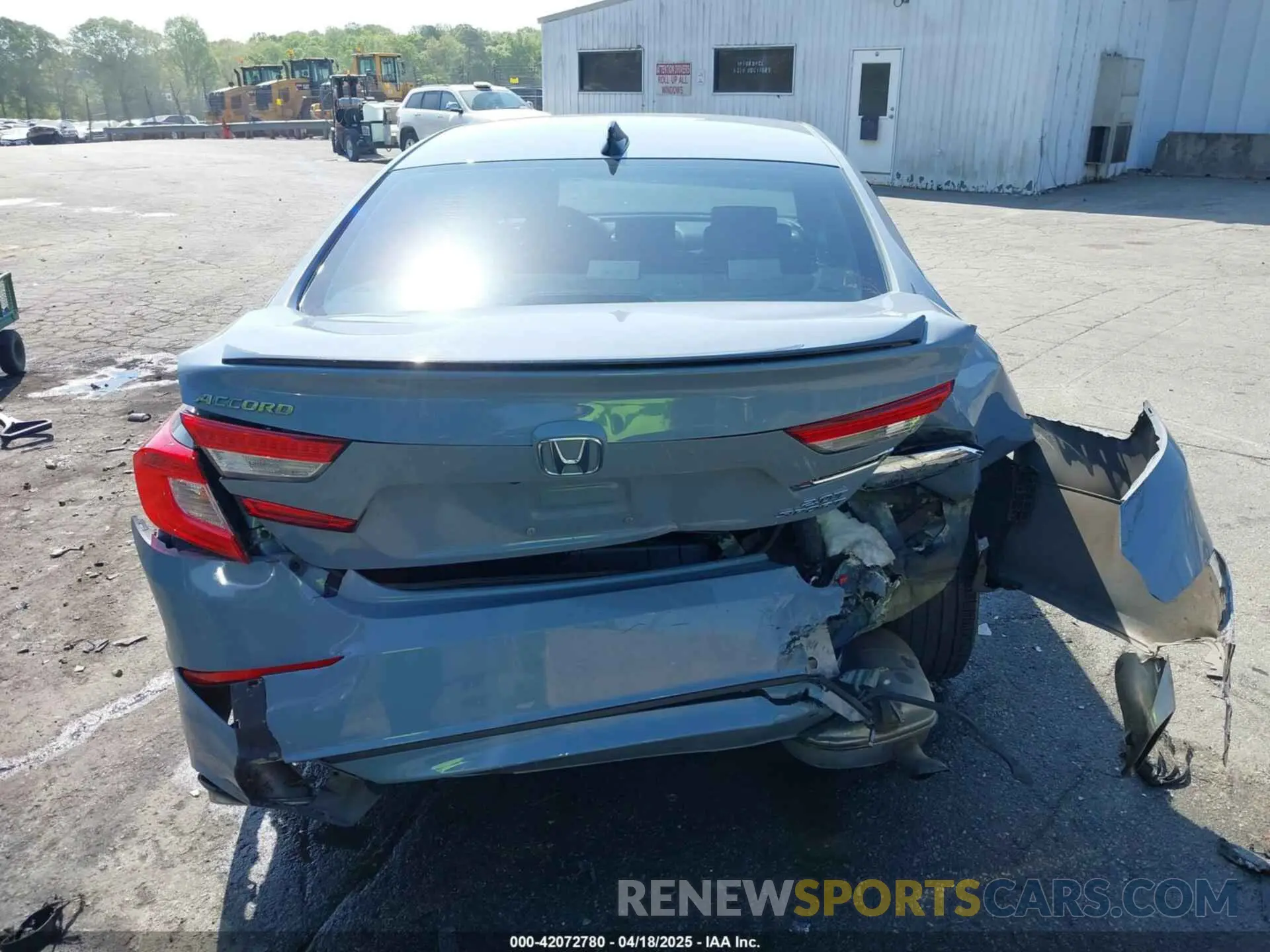 16 Photograph of a damaged car 1HGCV2F38MA024477 HONDA ACCORD 2021