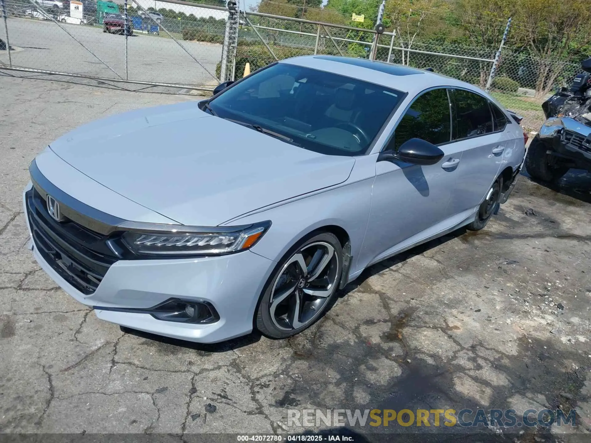 2 Photograph of a damaged car 1HGCV2F38MA024477 HONDA ACCORD 2021
