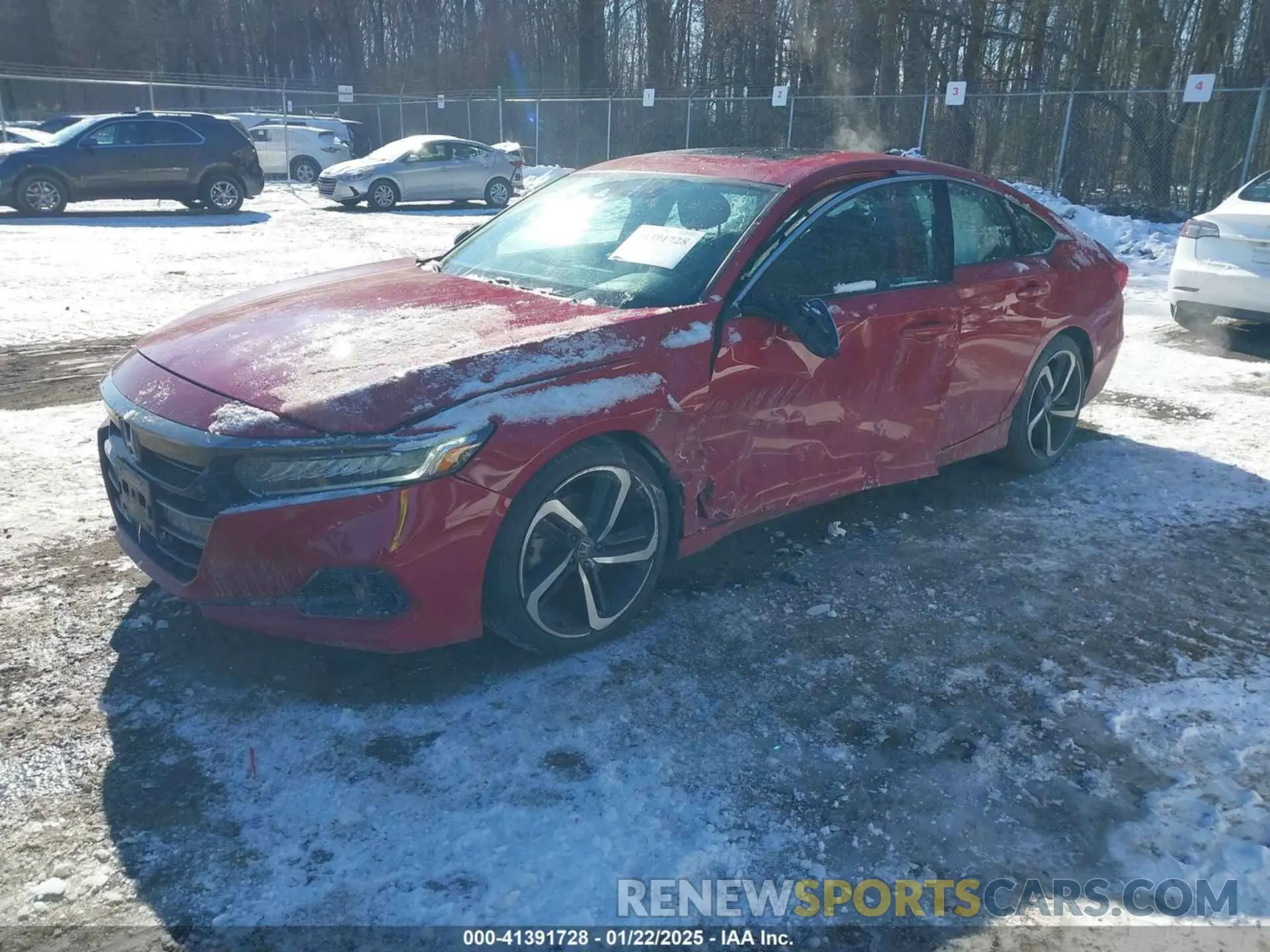 2 Фотография поврежденного автомобиля 1HGCV2F38MA028867 HONDA ACCORD 2021