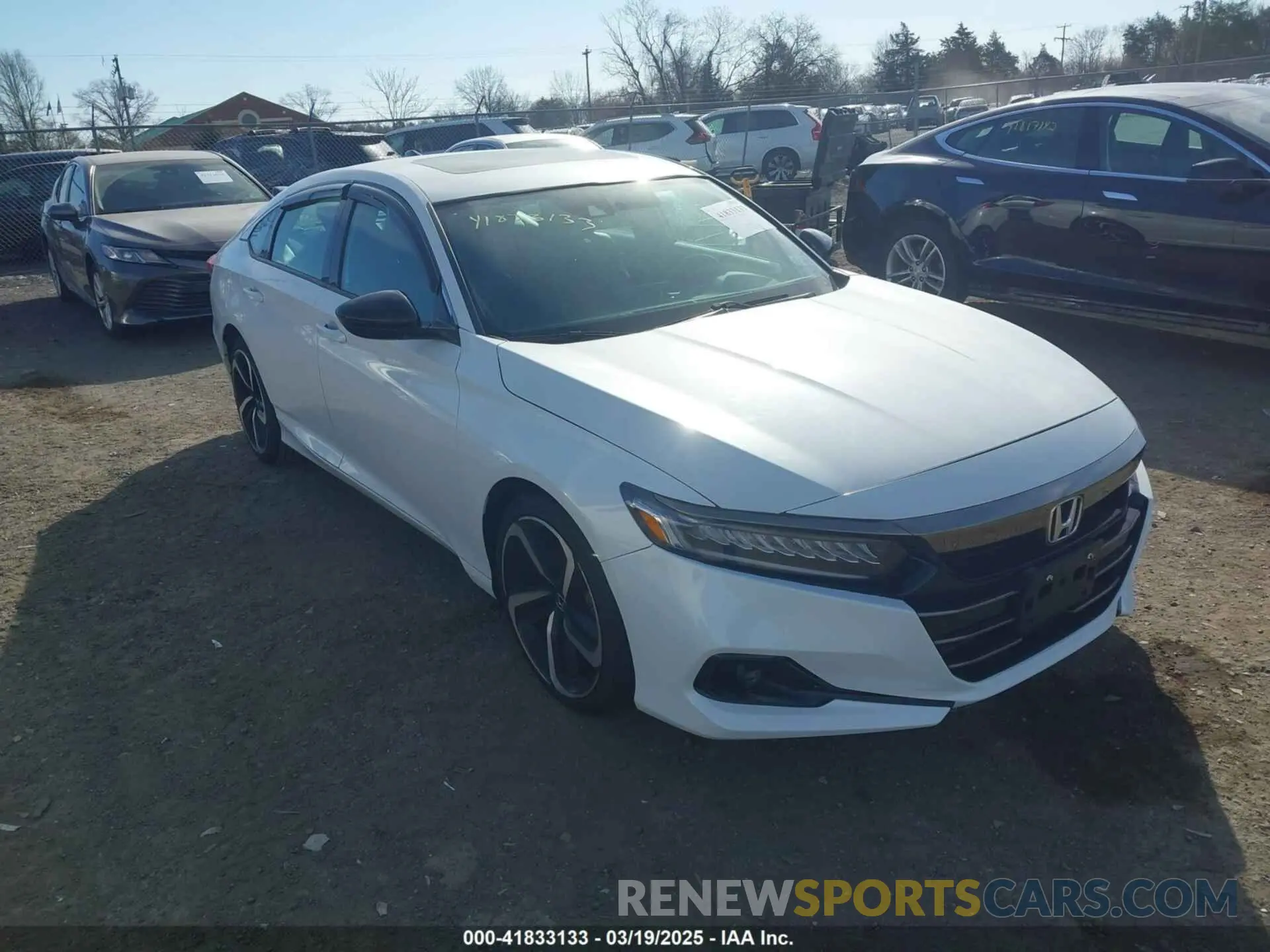 1 Photograph of a damaged car 1HGCV2F39MA003010 HONDA ACCORD 2021
