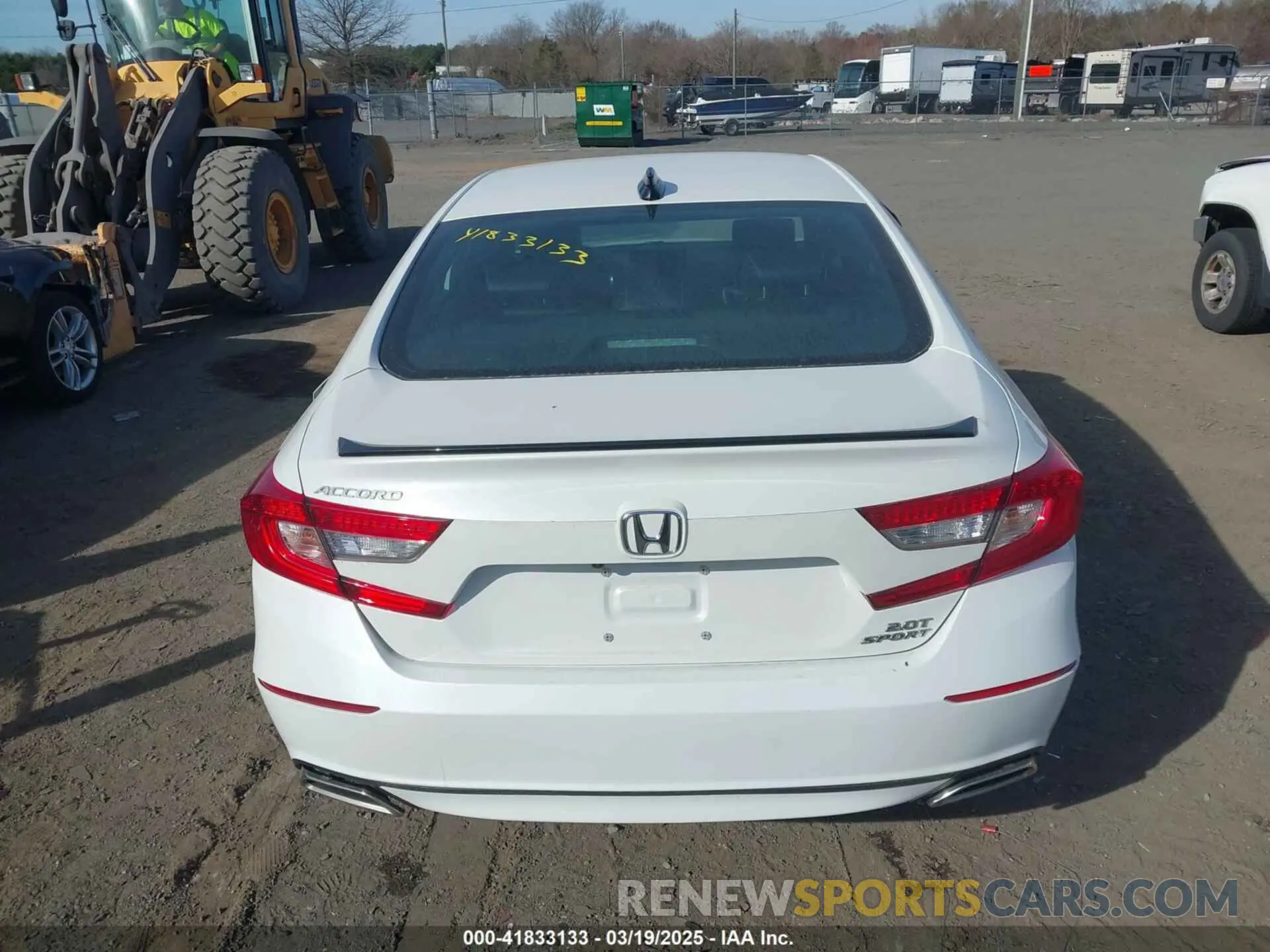 16 Photograph of a damaged car 1HGCV2F39MA003010 HONDA ACCORD 2021
