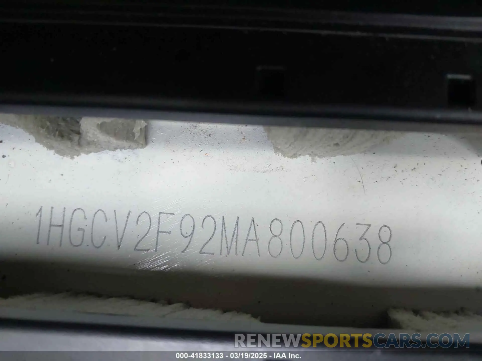 9 Photograph of a damaged car 1HGCV2F39MA003010 HONDA ACCORD 2021