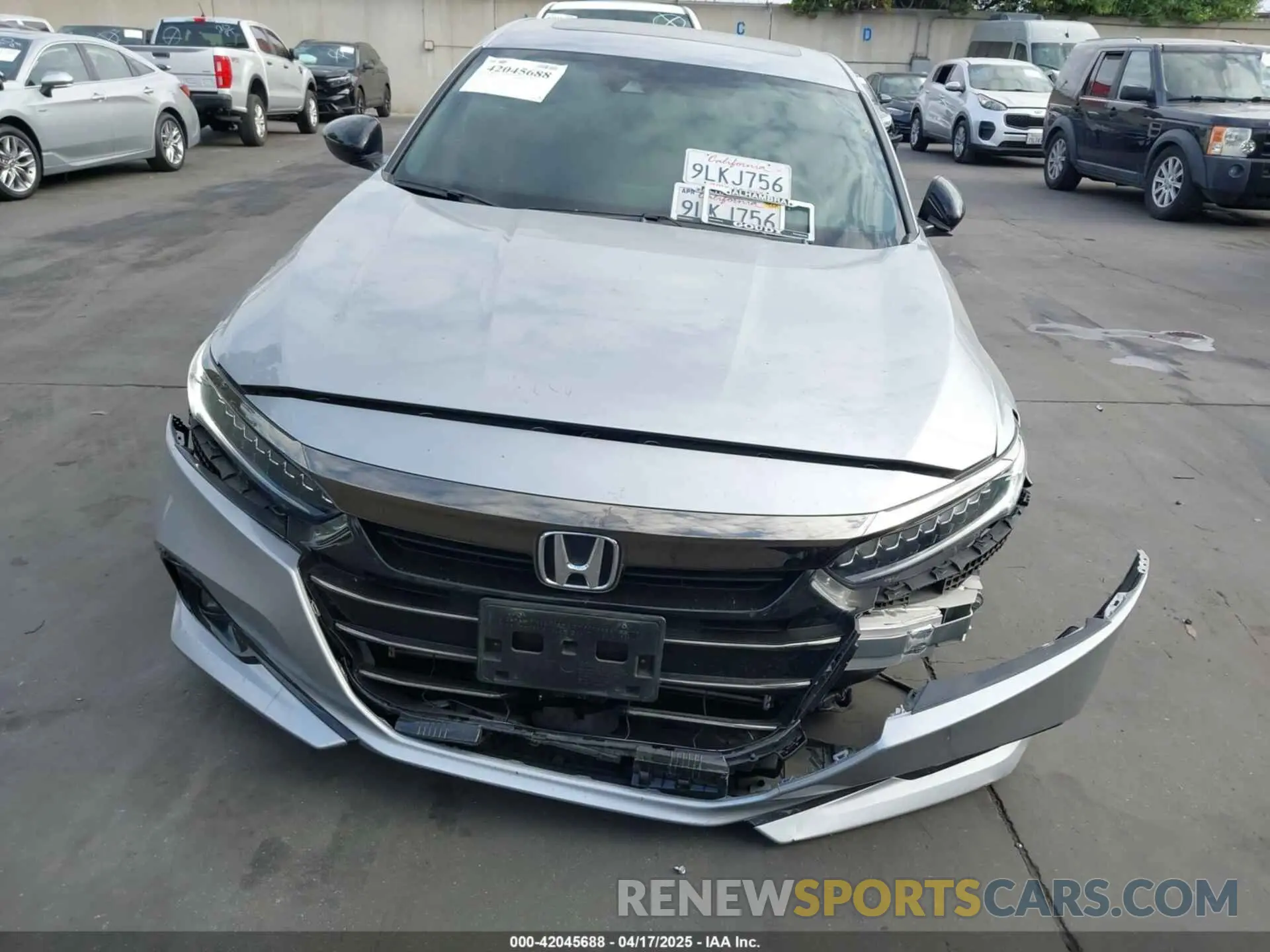 13 Фотография поврежденного автомобиля 1HGCV2F39MA016596 HONDA ACCORD 2021