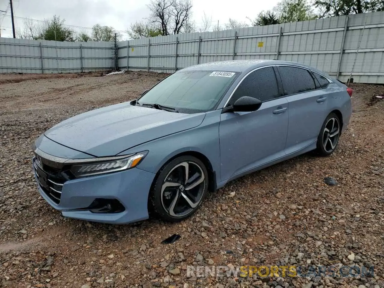 1 Photograph of a damaged car 1HGCV2F39MA029669 HONDA ACCORD 2021