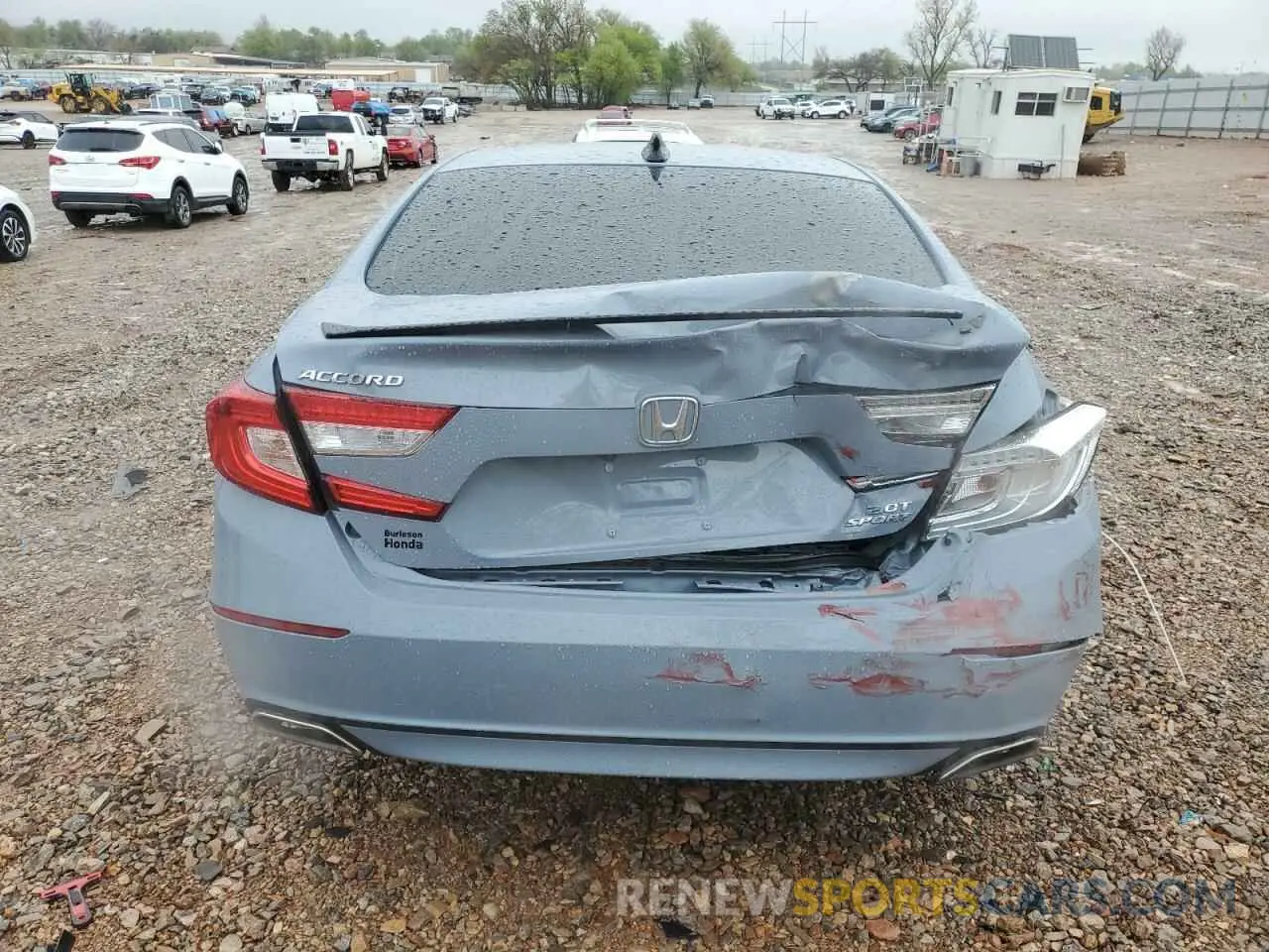 6 Photograph of a damaged car 1HGCV2F39MA029669 HONDA ACCORD 2021