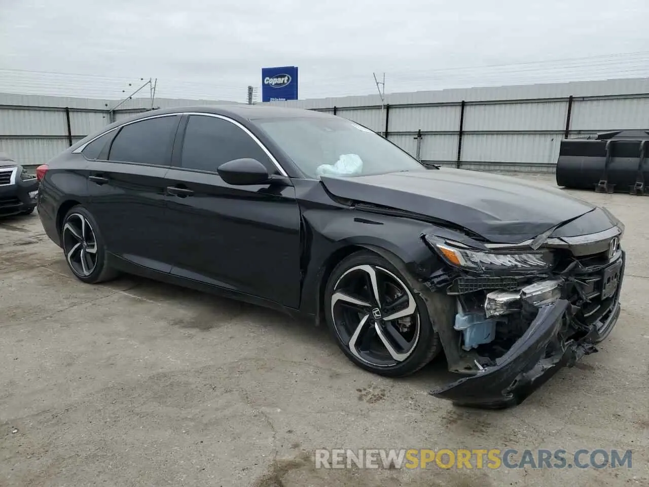 4 Фотография поврежденного автомобиля 1HGCV2F3XMA001198 HONDA ACCORD 2021