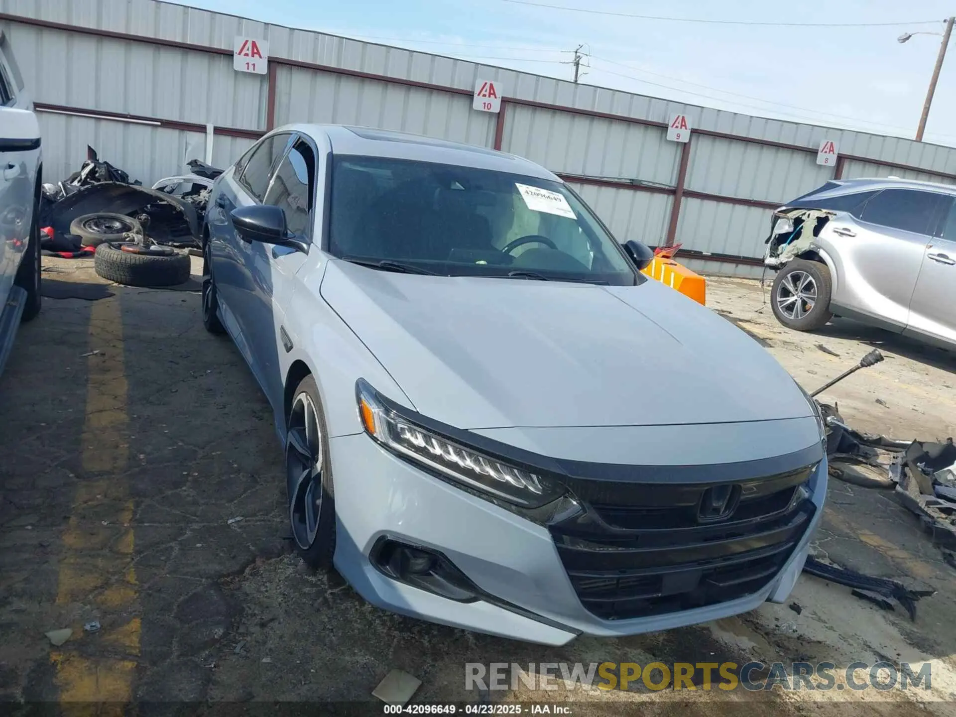 1 Фотография поврежденного автомобиля 1HGCV2F3XMA007955 HONDA ACCORD 2021