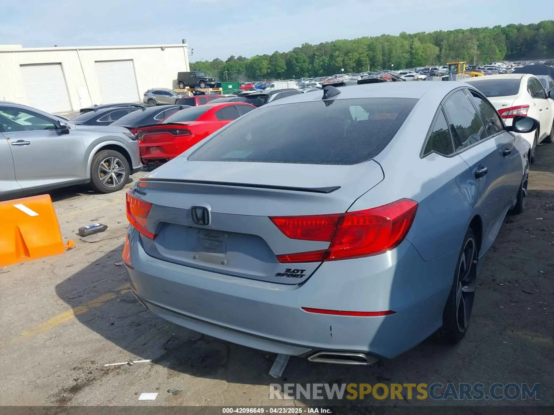 4 Фотография поврежденного автомобиля 1HGCV2F3XMA007955 HONDA ACCORD 2021
