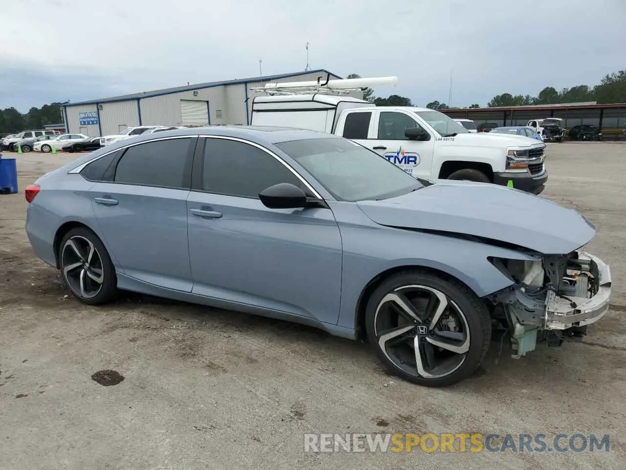 4 Photograph of a damaged car 1HGCV2F3XMA031740 HONDA ACCORD 2021