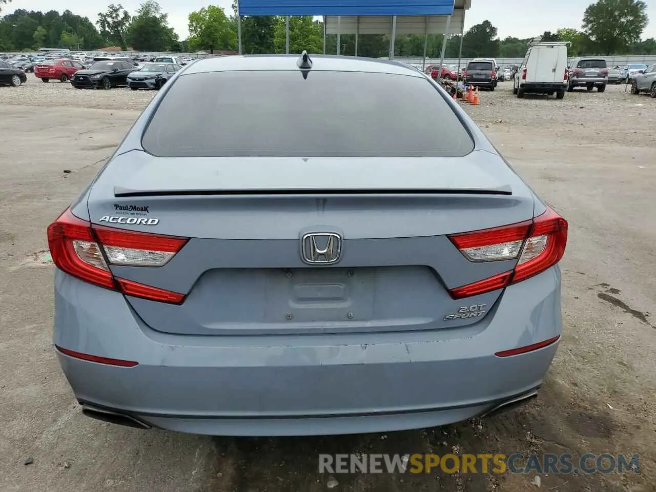 6 Photograph of a damaged car 1HGCV2F3XMA031740 HONDA ACCORD 2021