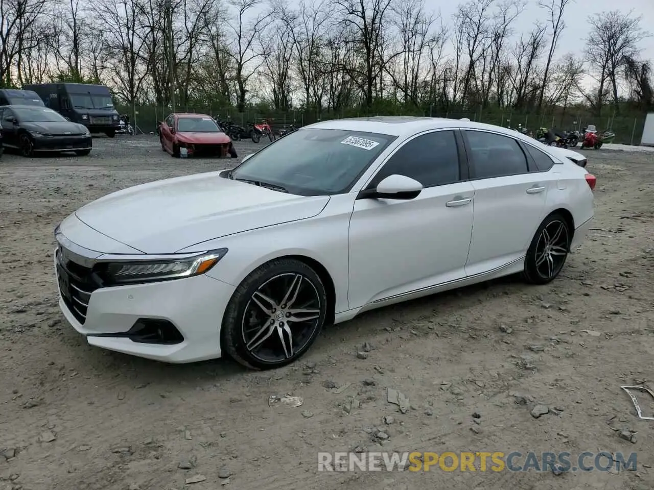 1 Photograph of a damaged car 1HGCV2F90MA020881 HONDA ACCORD 2021
