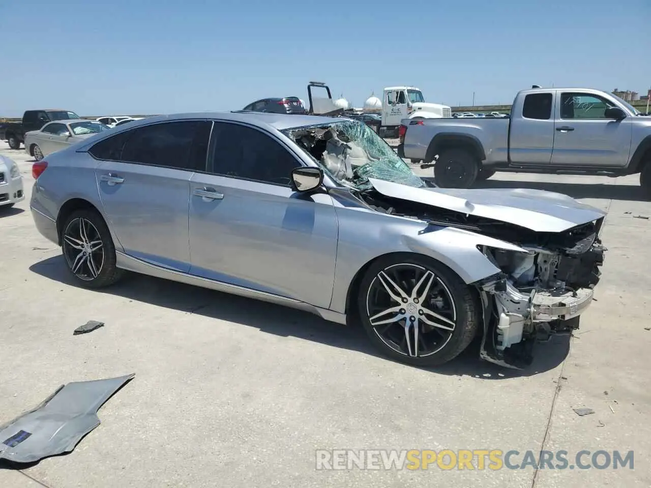 4 Photograph of a damaged car 1HGCV2F90MA023702 HONDA ACCORD 2021