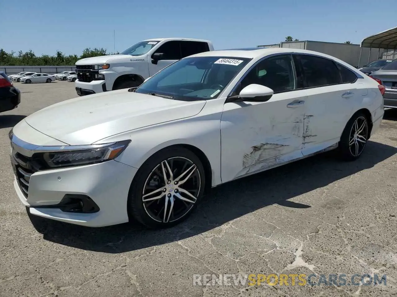 1 Photograph of a damaged car 1HGCV2F90MA029709 HONDA ACCORD 2021