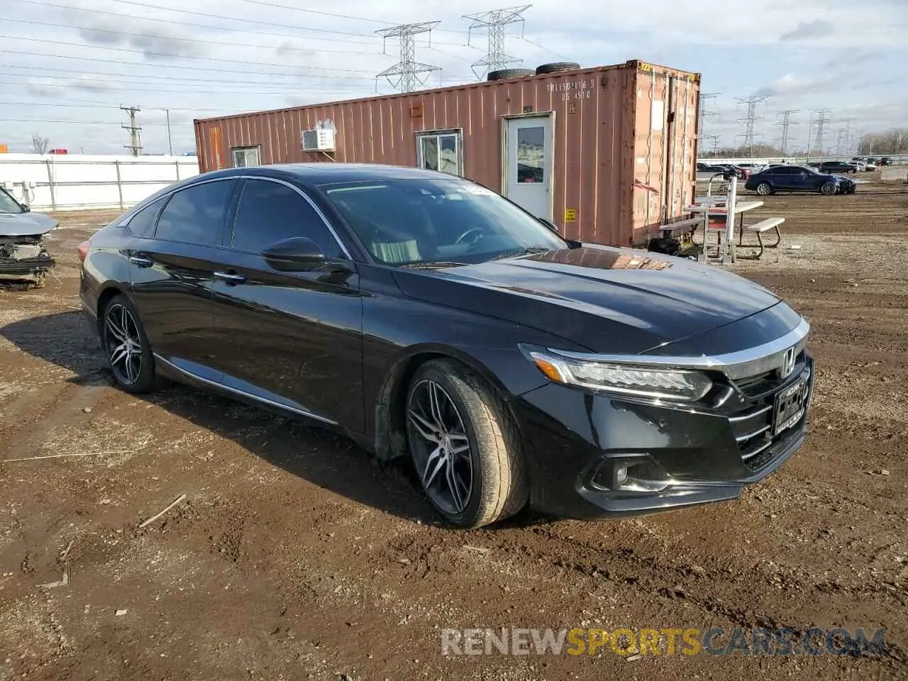 4 Photograph of a damaged car 1HGCV2F91MA010764 HONDA ACCORD 2021