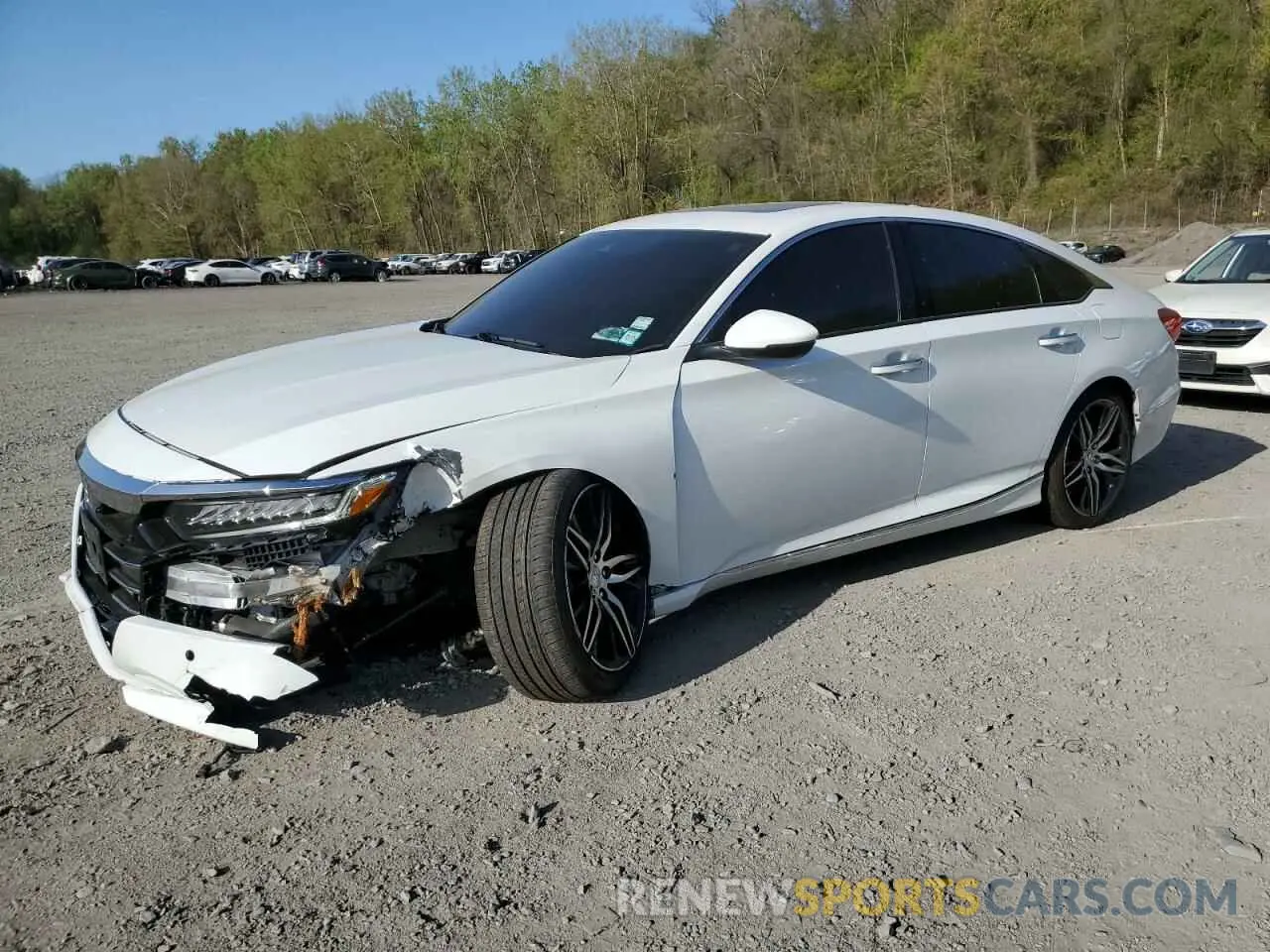 1 Photograph of a damaged car 1HGCV2F91MA015527 HONDA ACCORD 2021
