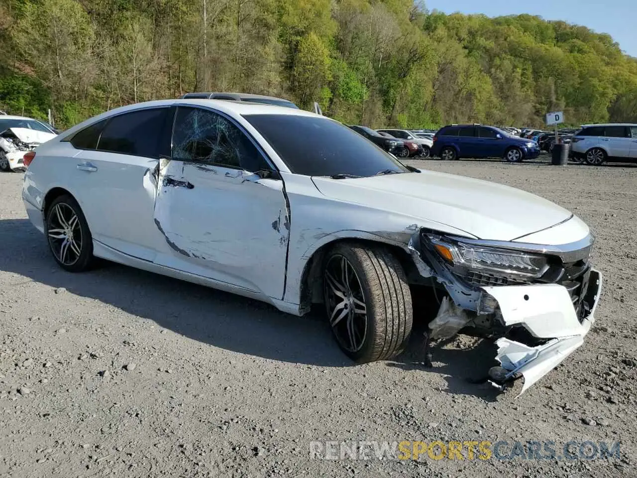 4 Photograph of a damaged car 1HGCV2F91MA015527 HONDA ACCORD 2021