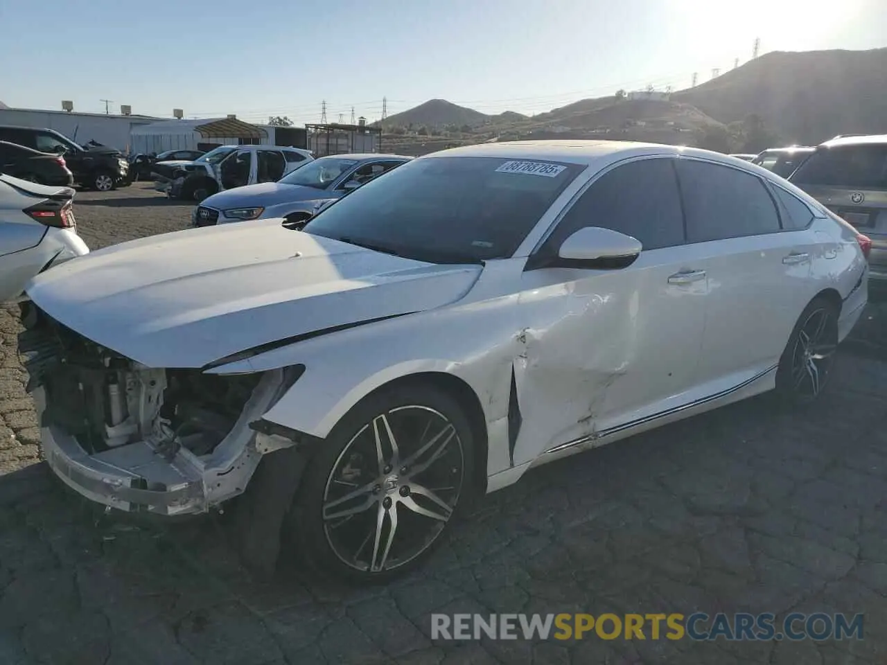 1 Photograph of a damaged car 1HGCV2F91MA016418 HONDA ACCORD 2021