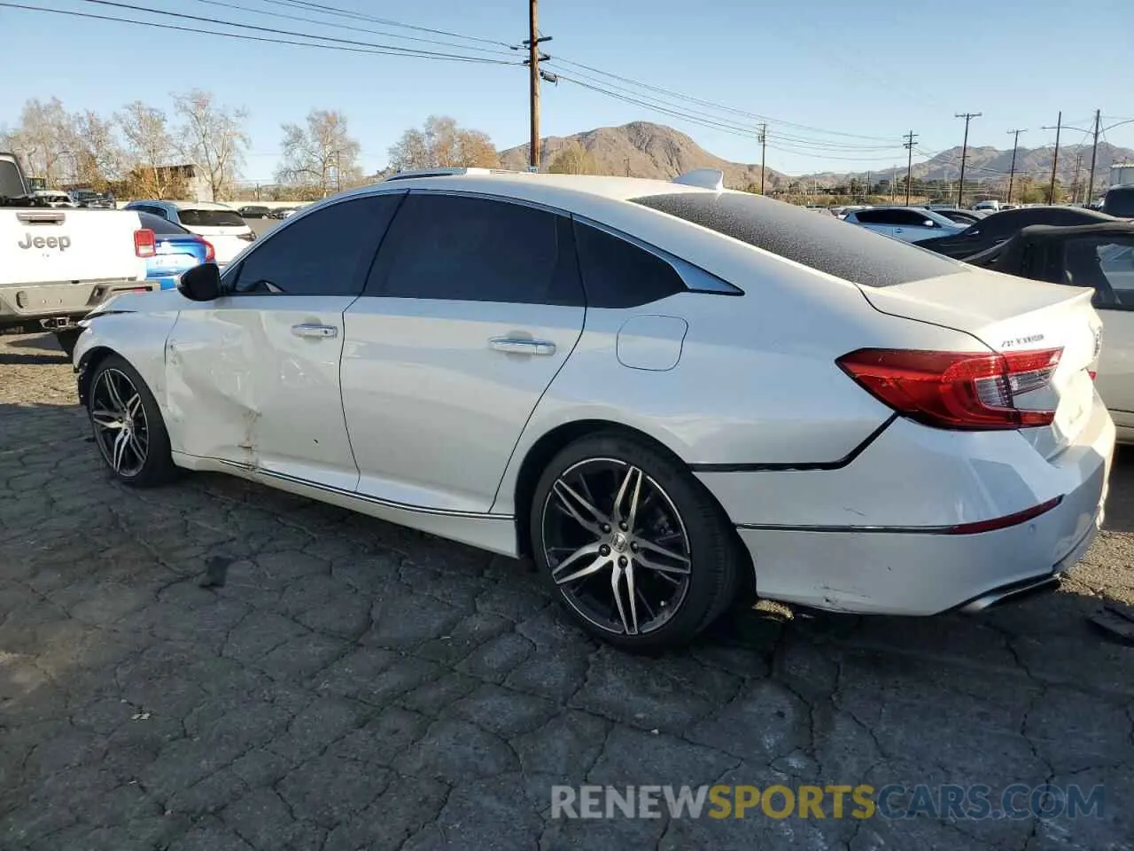 2 Photograph of a damaged car 1HGCV2F91MA016418 HONDA ACCORD 2021