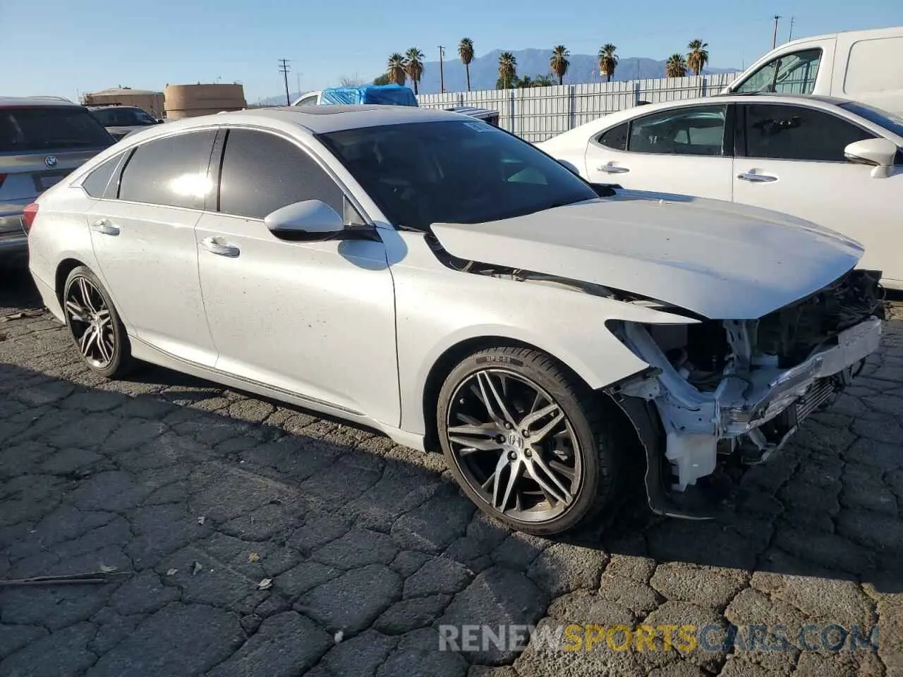 4 Photograph of a damaged car 1HGCV2F91MA016418 HONDA ACCORD 2021