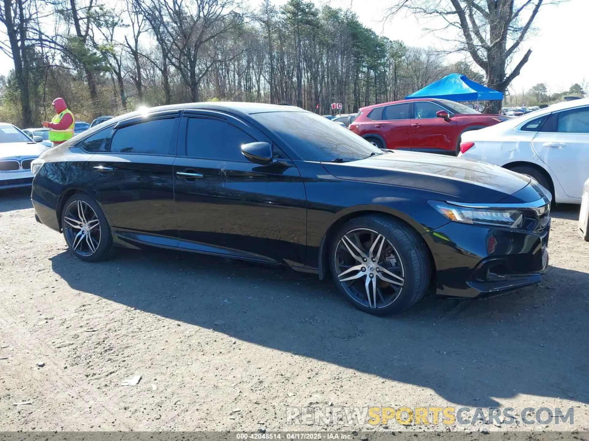 13 Photograph of a damaged car 1HGCV2F91MA022025 HONDA ACCORD 2021