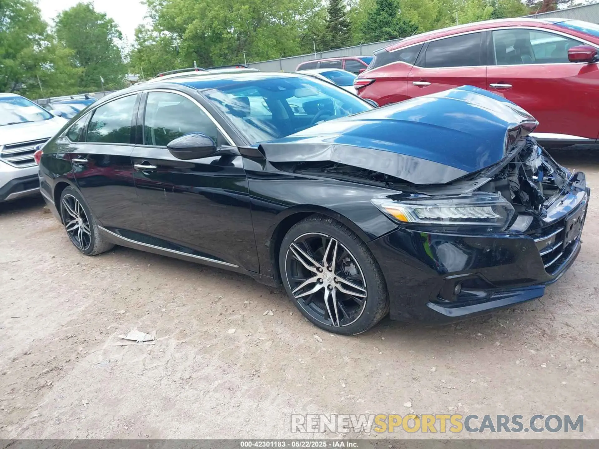 1 Photograph of a damaged car 1HGCV2F91MA022042 HONDA ACCORD 2021