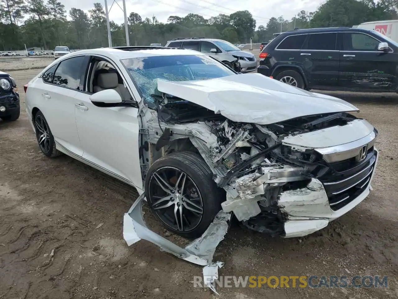 4 Photograph of a damaged car 1HGCV2F92MA020221 HONDA ACCORD 2021