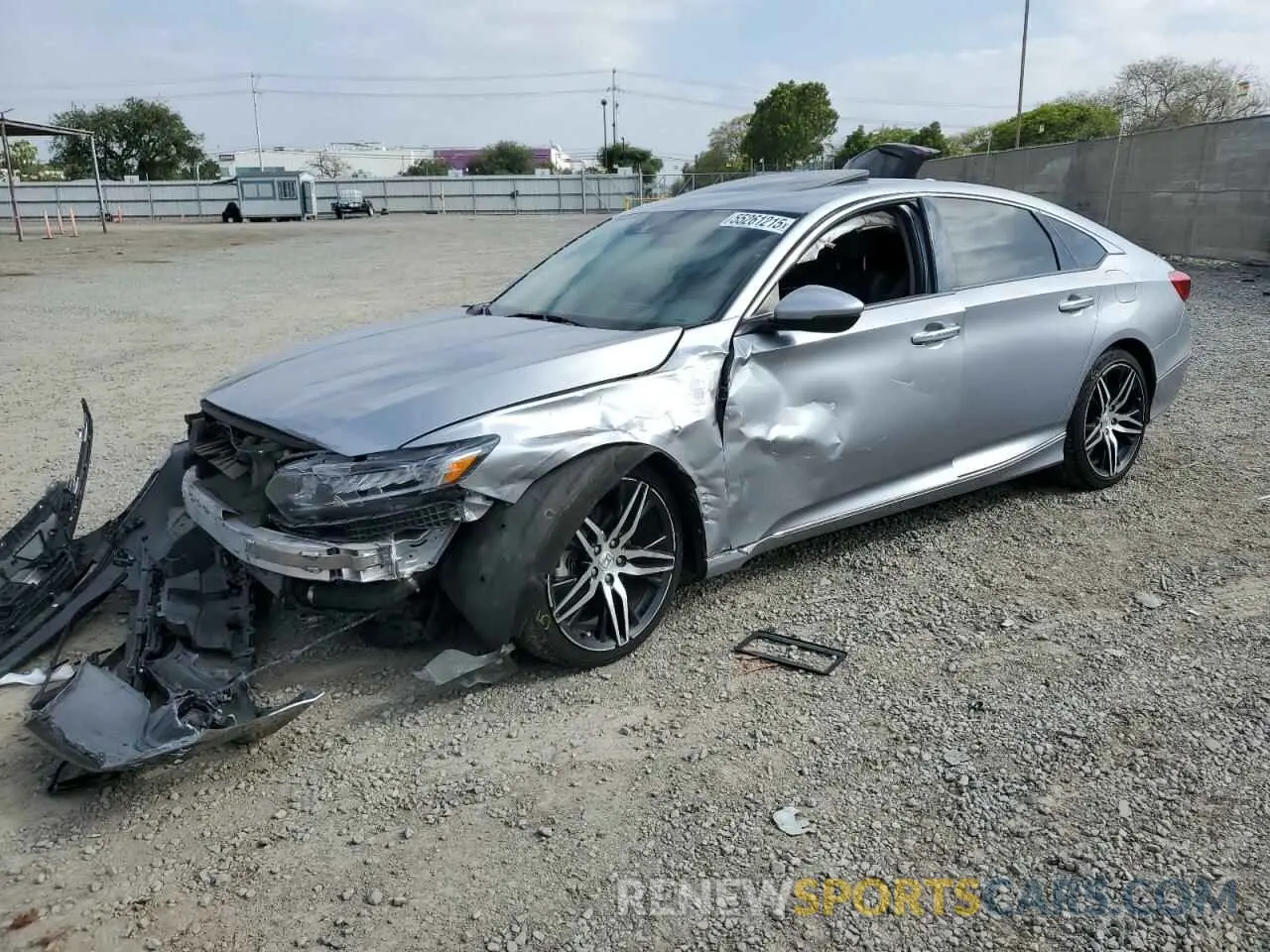 1 Photograph of a damaged car 1HGCV2F93MA020051 HONDA ACCORD 2021