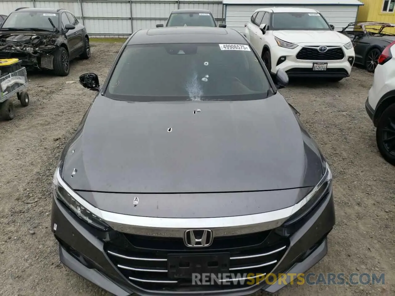 5 Photograph of a damaged car 1HGCV2F94MA002075 HONDA ACCORD 2021