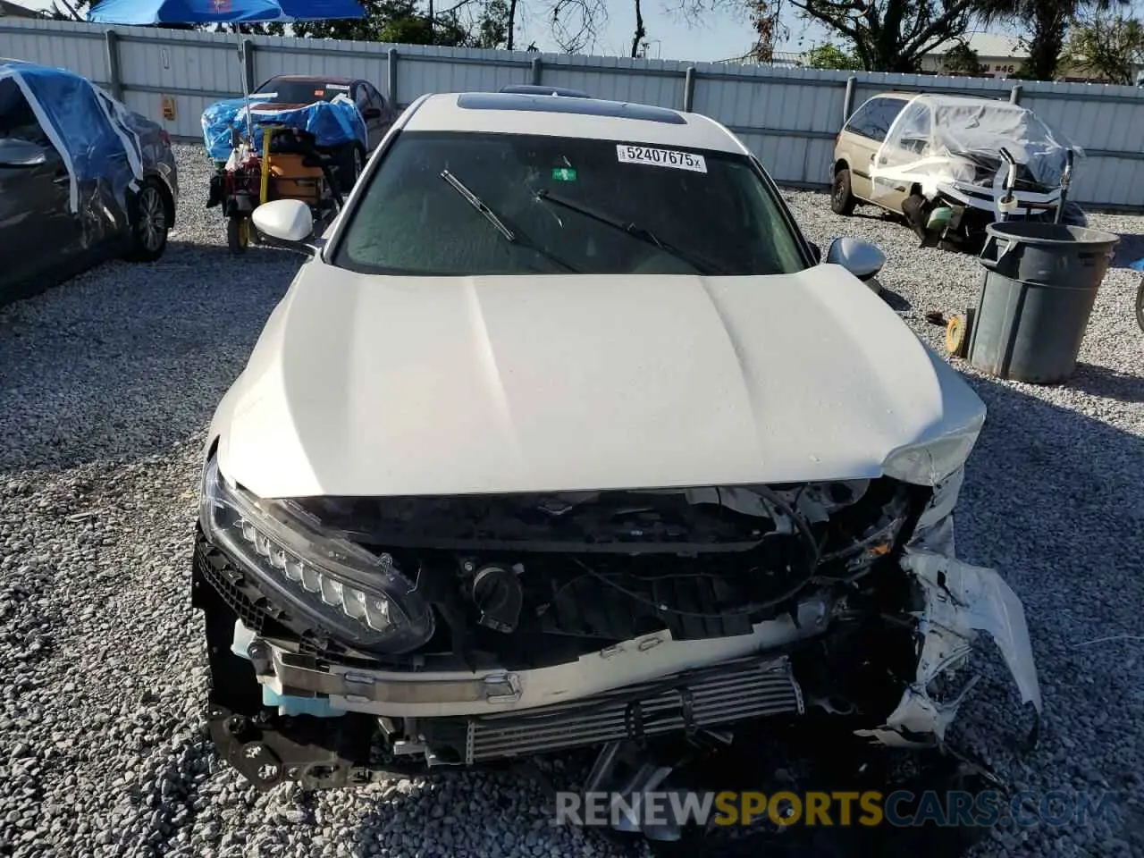 5 Photograph of a damaged car 1HGCV2F94MA005171 HONDA ACCORD 2021