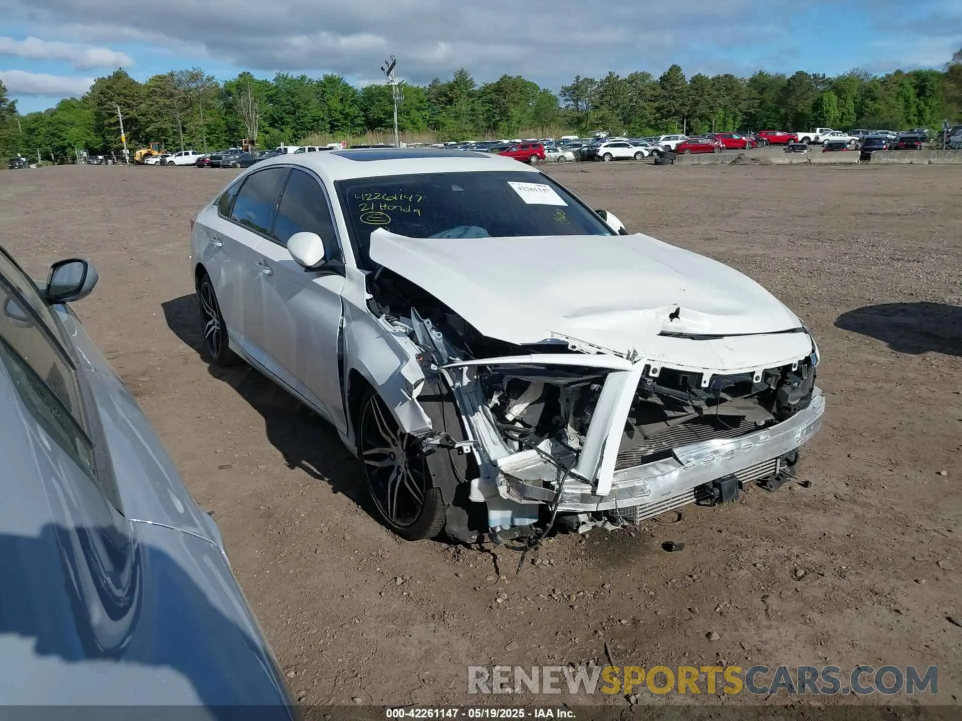 1 Photograph of a damaged car 1HGCV2F95MA023999 HONDA ACCORD 2021